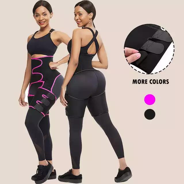 Adjustable One-Piece Sports Girdle with Leg Straps