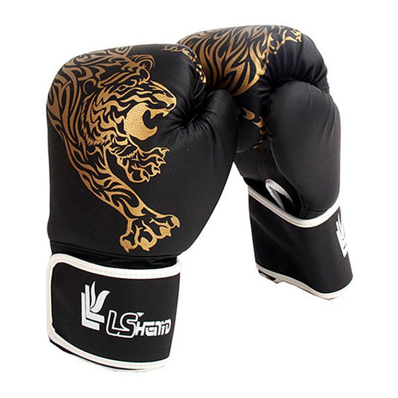 Flame Tiger Boxing Training Gloves - Unleash Your Inner Warrior