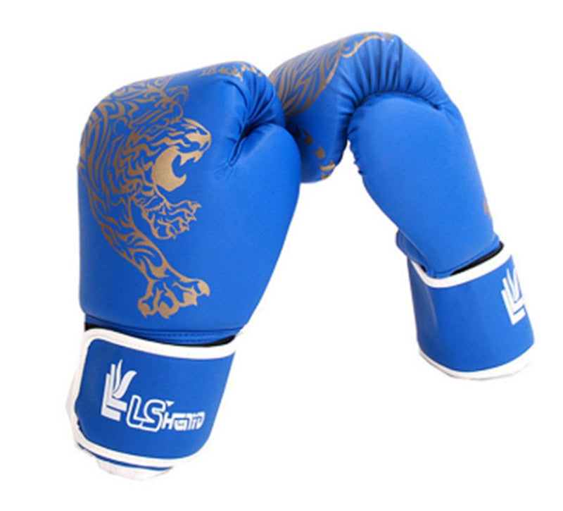 Flame Tiger Boxing Training Gloves - Unleash Your Inner Warrior