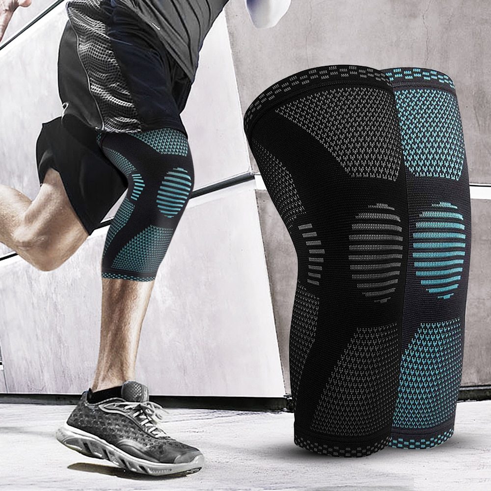 Knitted Sports Knee Pads for Optimal Support and Comfort