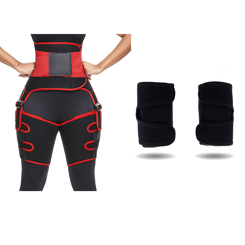 Adjustable One-Piece Sports Girdle with Leg Straps