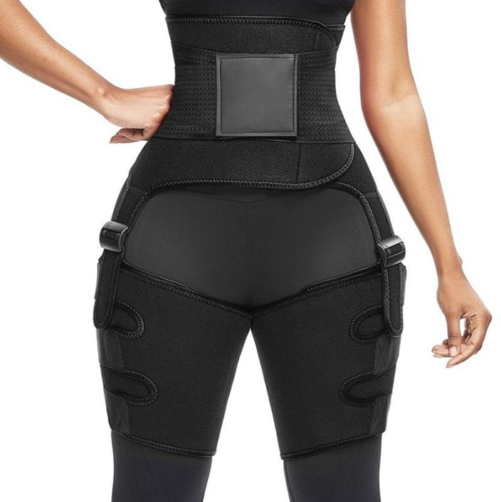 Adjustable One-Piece Sports Girdle with Leg Straps