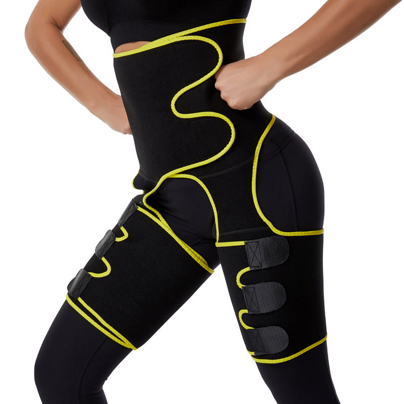 Adjustable One-Piece Sports Girdle with Leg Straps