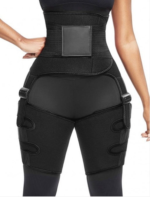 Adjustable One-Piece Sports Girdle with Leg Straps