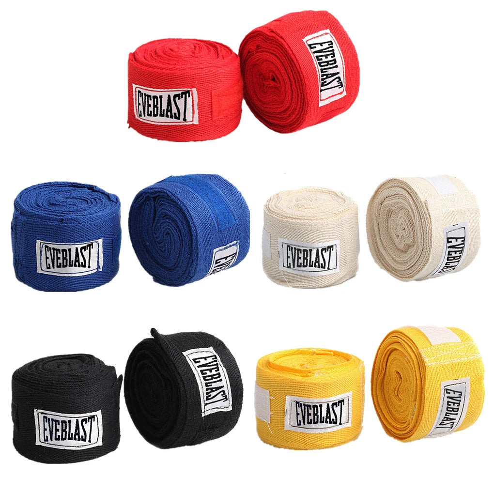 Fight Ready: Cotton Handwraps for Sanda, Muay Thai, and Taekwondo