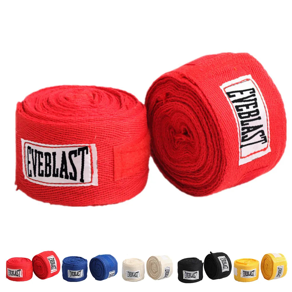 Fight Ready: Cotton Handwraps for Sanda, Muay Thai, and Taekwondo