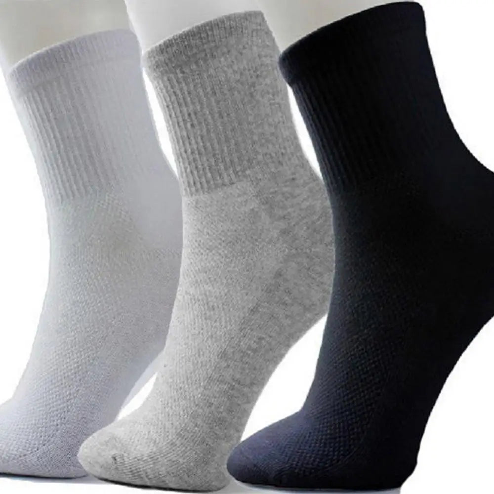 Stay Fresh: Men's Summer Sock - Mesh & Cotton Blend