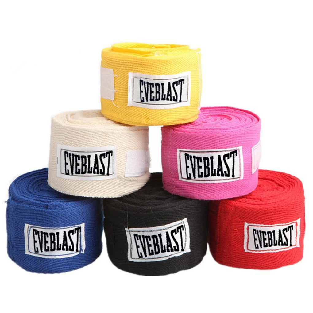 Fight Ready: Cotton Handwraps for Sanda, Muay Thai, and Taekwondo