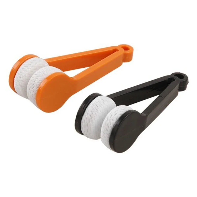 Glasses Cleaning Rub - Portable Microfibre Brush for Gentle Eyewear Care